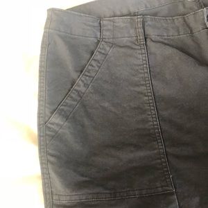 Old Navy Dark Grey Utility pants with raw hem. 20